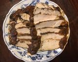 A picture of step 3 of California Farm Cast Iron Chocolate Stewed Turkey.