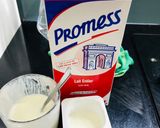 Hình bước làm 1 của món Sữa chua Hy Lạp siêu dẻo