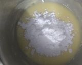 A picture of step 5 of Cake in kadai.