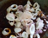 Gambar langkah 5 resipi Sotong Kam Heong.