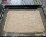 Foto del paso 5 de la receta: Masa Pizza integral en Amasadora con mermelada, queso, pollo y piña