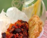Foto langkah ke 8 dari resep Nasi sambel goreng paru kentang.
