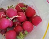 漬櫻桃蘿蔔(便當菜的食譜步驟1照片