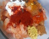 A picture of step 1 of Chicken tikka filling.