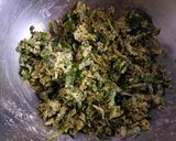 A picture of step 1 of Tandalja na Rasawala Muthiya/ Tandalja dumplings.