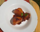 A picture of step 16 of Two halves baked potato in sauce #RamadhanContest.