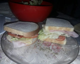 Foto del paso 1 de la receta: Sándwich liviano, de atún proteínas y vegetales ♡