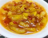 A picture of step 3 of Hot and Sweet Garlic Mango Slice.