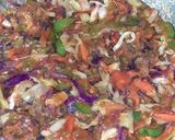 A picture of step 6 of Veg Manchurian fried Rice.