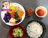 Foto langkah ke 10 dari resep Vegan Bibimbap alaMetut 👩‍🍳.