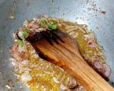 A picture of step 2 of 3 spice Daal Chana.