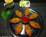 क्रिस्पी पौटेटो पीनट कटलेट (Crispy Potato peanut cutlet recipe in Hindi) रेसिपी चरण 10 फोटो