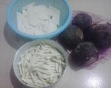 Hình bước làm 1 của món Snack Khoai Môn..nhâm nhi xem phim!