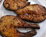 صورة لخطوة 1 من وصفة تتبيله سمك السلمون في قلايه الهوائيه وطعم لذيذ جداً 😋😋🐟🐟