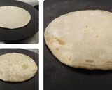 A picture of step 3 of Bajre ki roti.