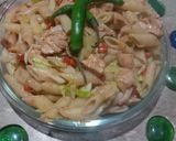 A picture of step 8 of Chicken tikka pasta 🍝.