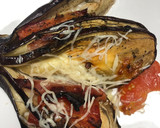 Foto del paso 3 de la receta: Berenjenas con mozzarella y tomate