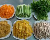 Hình bước làm 2 của món Cơm cuộn