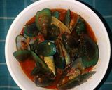 Foto langkah ke 5 dari resep Kerang Ijo Saos Padang.
