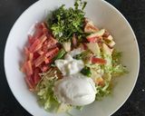 A picture of step 3 of Cabbege apple salad.