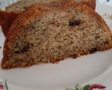 A picture of step 5 of Banana Cake with poppy seeds.