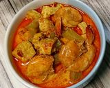 Foto langkah ke 3 dari resep Sayur labu udang tahu.