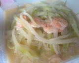 Foto langkah ke 5 dari resep Tumis pepaya muda.