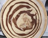 Foto del paso 4 de la receta: Torta marmolada de vainilla y chocolate 🍰