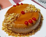 A picture of step 1 of Caramel pudding.