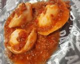Foto del paso 5 de la receta: Ravioles de ricota, jamón y queso con salsa 😋