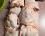 A picture of step 1 of Teriyaki chicken.