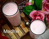 रोज़ मिल्क(rose milk recipe inndi recipe in hindi) रेसिपी चरण 3 फोटो