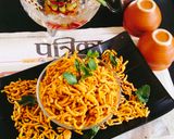 A picture of step 9 of Tomato sev (khasta tamatra namkeen sev).