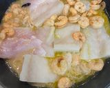 Foto del paso 3 de la receta: Bacalao estilo bilbaína con gambas