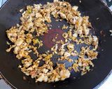 A picture of step 1 of Coriander Sticky Rice Ball.