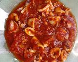 Foto langkah ke 4 dari resep Cumi simple saos Padang.