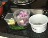 A picture of step 3 of Kothmir Mutton/Dhaniya Mutton/Mutton Hariyali.
