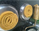 A picture of step 2 of Chakli.