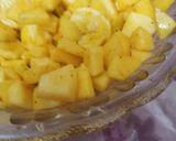 A picture of step 1 of Dates chaat🌴.