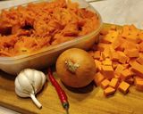 "Úritök" krémleves sült tökből recept fázis 1 fotója
