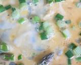 Quick asparagus, spring onion and cheddar omlet recipe step 2 photo
