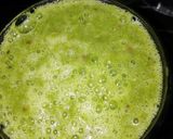 A picture of step 4 of Green smoothie #breakfastideas.
