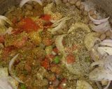 A picture of step 3 of Veg Thali.