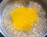 A picture of step 1 of Vegetable Bajra Khichadi.