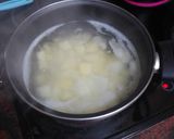 Foto del paso 1 de la receta Buñuelos de papas con bacon y queso