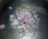 A picture of step 2 of Kachoomar Biryani.