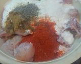 A picture of step 1 of Chicken chaap.