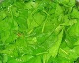 A picture of step 1 of Healthy Semolina Spinach Dhokla.