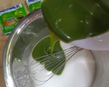 Foto langkah ke 5 dari resep Pie Matcha💚.