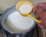 A picture of step 9 of Kashmiri chai.